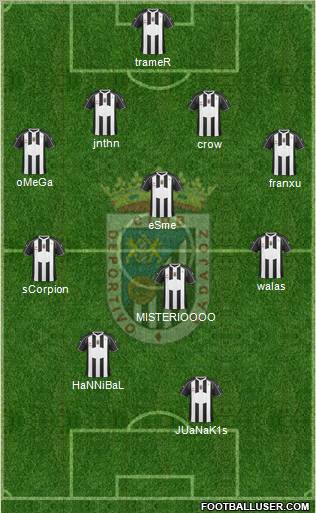 C.D. Badajoz S.A.D. Formation 2010