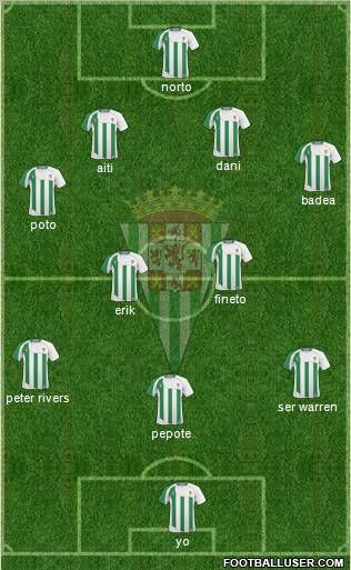 Córdoba C.F., S.A.D. Formation 2010