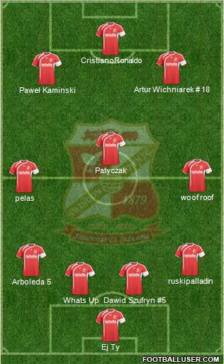 Swindon Town Formation 2010