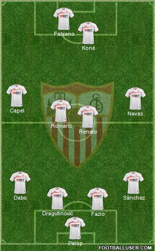 Sevilla F.C., S.A.D. Formation 2010
