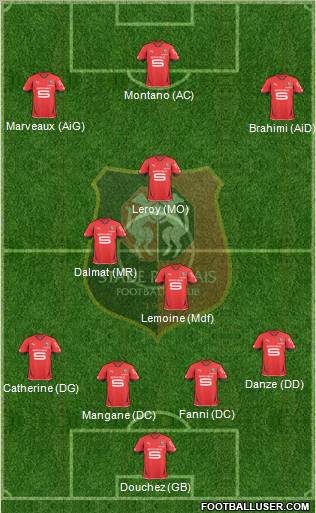 Stade Rennais Football Club Formation 2010