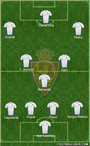 R. Zaragoza S.A.D. Formation 2010