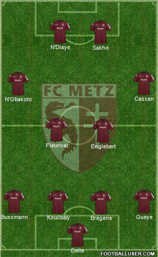 Football Club de Metz Formation 2010
