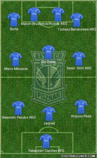 Lech Poznan Formation 2010