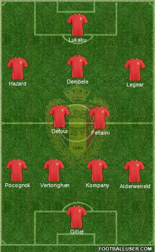 Belgium Formation 2010