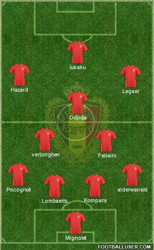 Belgium Formation 2010