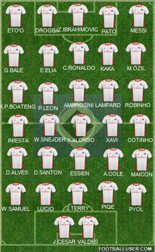 Hamburger SV Formation 2010