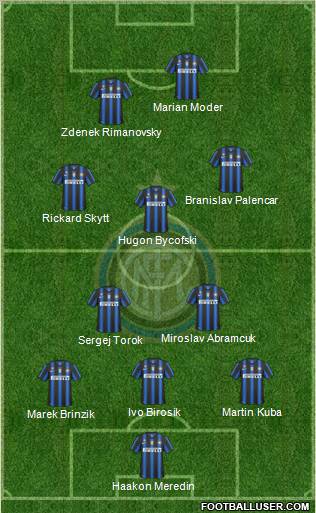 F.C. Internazionale Formation 2010