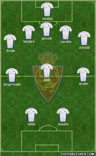 R. Zaragoza S.A.D. Formation 2010
