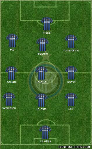 F.C. Internazionale Formation 2010