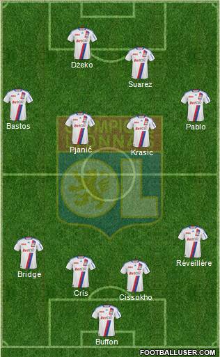 Olympique Lyonnais Formation 2010