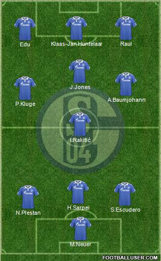 FC Schalke 04 Formation 2010