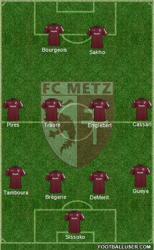 Football Club de Metz football formation