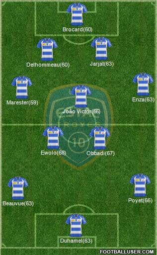 Esperance Sportive Troyes Aube Champagne Formation 2010
