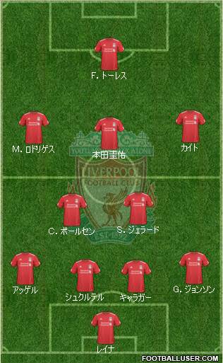 Liverpool Formation 2010