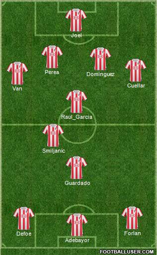 Atlético Madrid B football formation