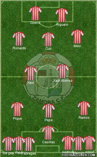 Zamora C.F. Formation 2010