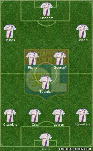 Olympique Lyonnais Formation 2010