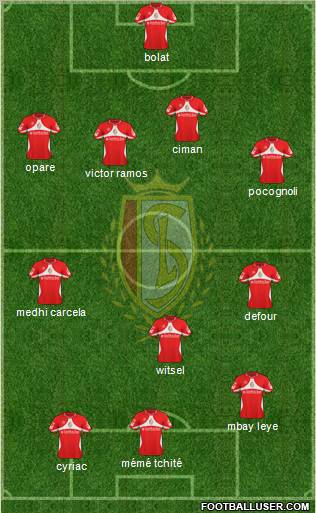 R Standard de Liège football formation