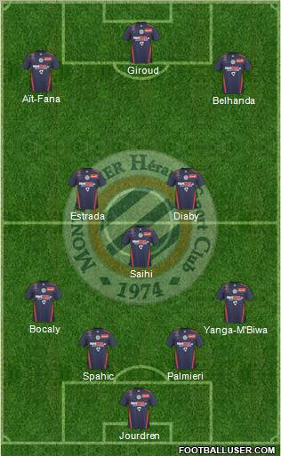 Montpellier Hérault Sport Club Formation 2010
