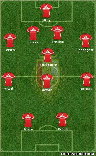 R Standard de Liège Formation 2010