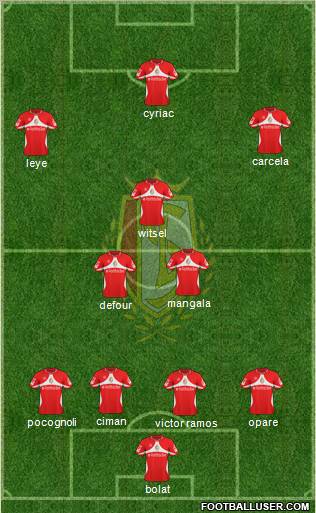 R Standard de Liège Formation 2010