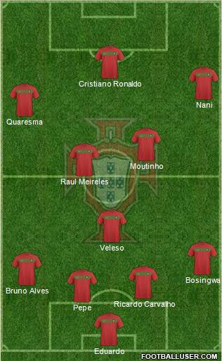Portugal Formation 2010