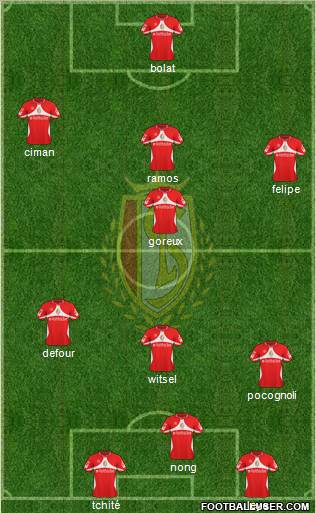 R Standard de Liège Formation 2010