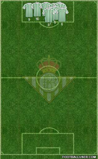 Real Betis B., S.A.D. Formation 2010