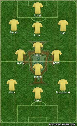 Portugal Formation 2010