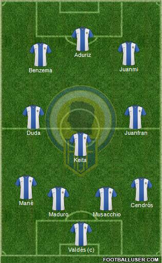 Hércules C.F., S.A.D. Formation 2010