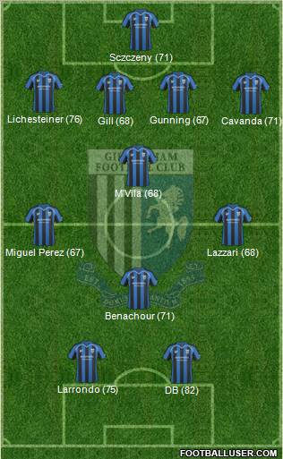 Gillingham Formation 2010