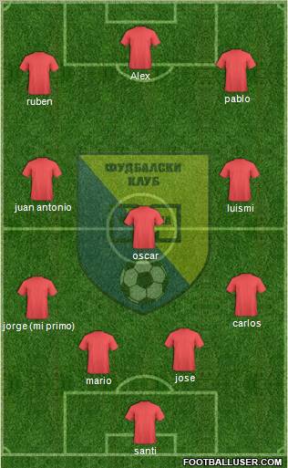 FK Modrica Maxima Formation 2010
