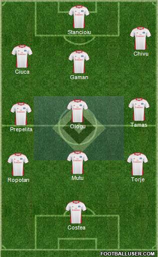 Hamburger SV Formation 2010