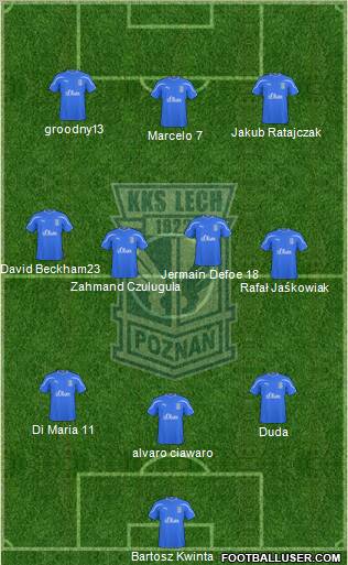 Lech Poznan Formation 2010