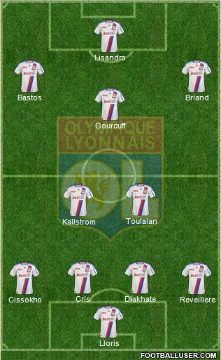 Olympique Lyonnais Formation 2010