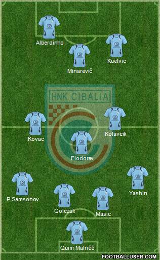 HNK Cibalia Formation 2010