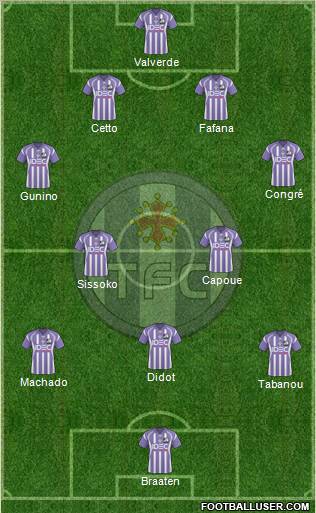 Toulouse Football Club football formation