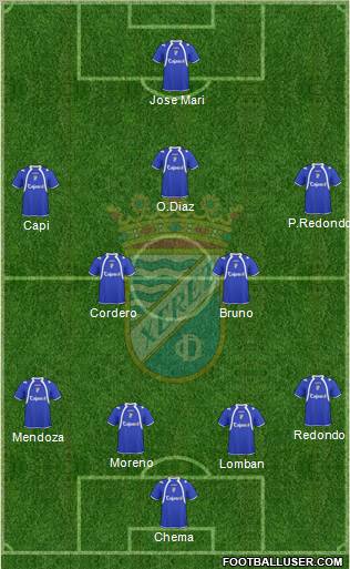 Xerez C.D., S.A.D. Formation 2010
