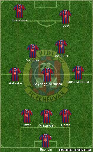 FC Fehérvár Formation 2010