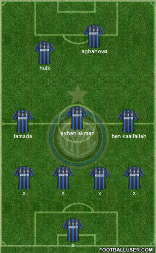 F.C. Internazionale Formation 2010