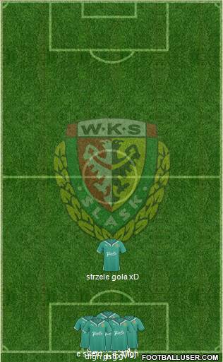 WKS Slask Wroclaw Formation 2010