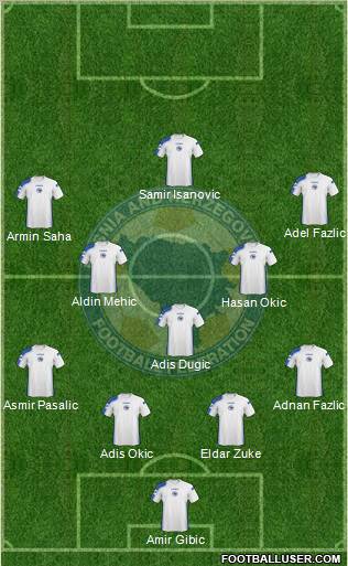 Bosnia and Herzegovina Formation 2010