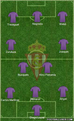 Real Sporting S.A.D. Formation 2010