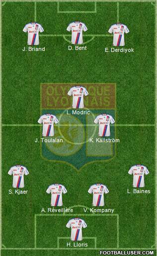 Olympique Lyonnais Formation 2010