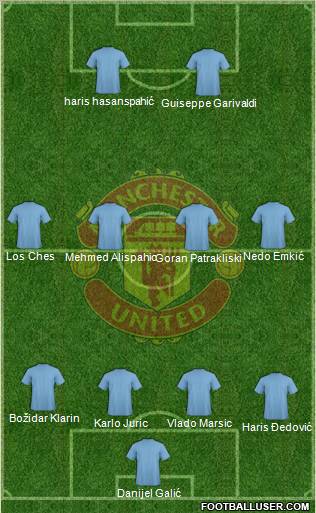 Manchester United Formation 2010