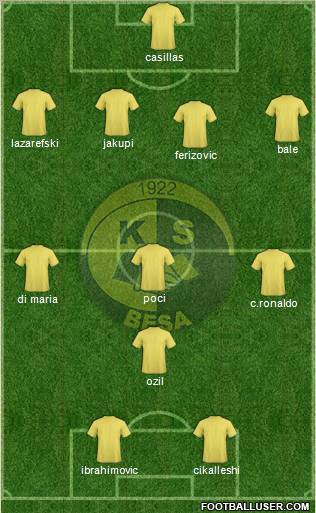 KS Besa Kavajë Formation 2010