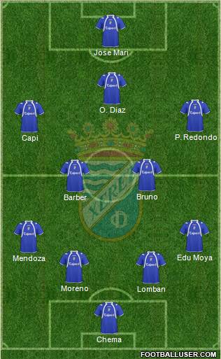 Xerez C.D., S.A.D. Formation 2010