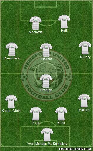Hereford United Formation 2010