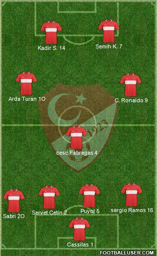 Turkey Formation 2010